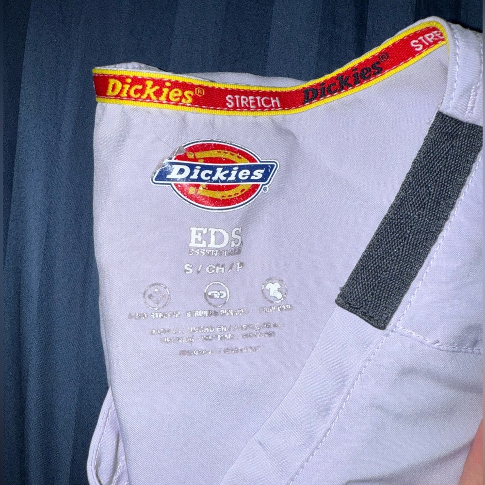 Dickies Light Purple Stretch Scrub Top